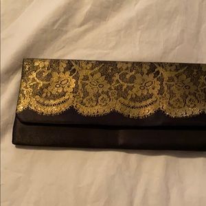 Black and Gold Clutch